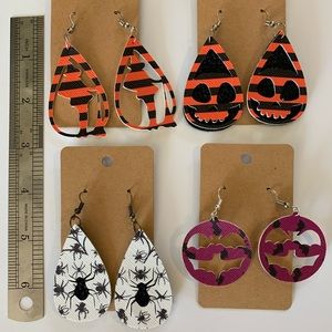 Faux Halloween Set of earrings